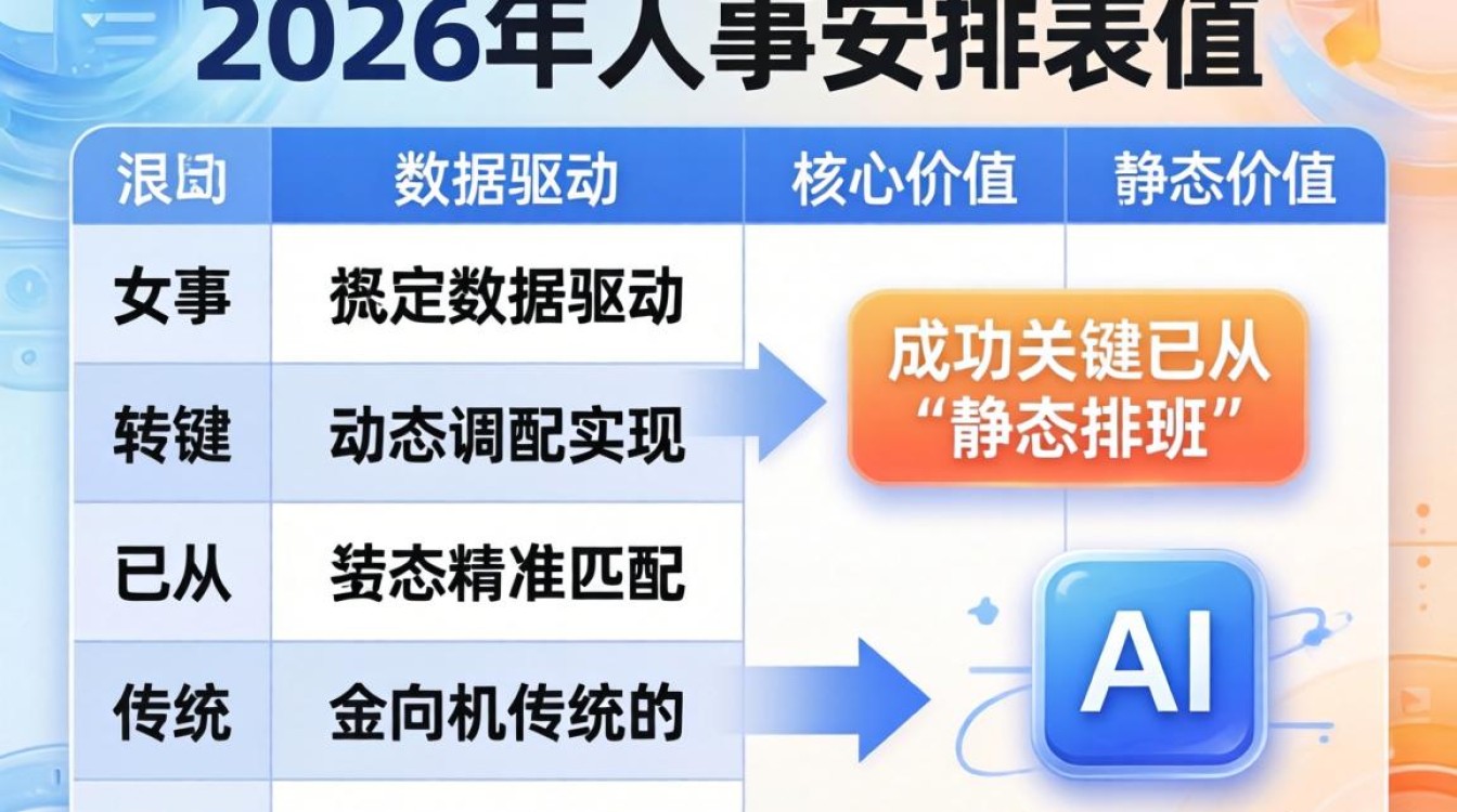 人事安排表怎么做？人事安排表模板下载-图2