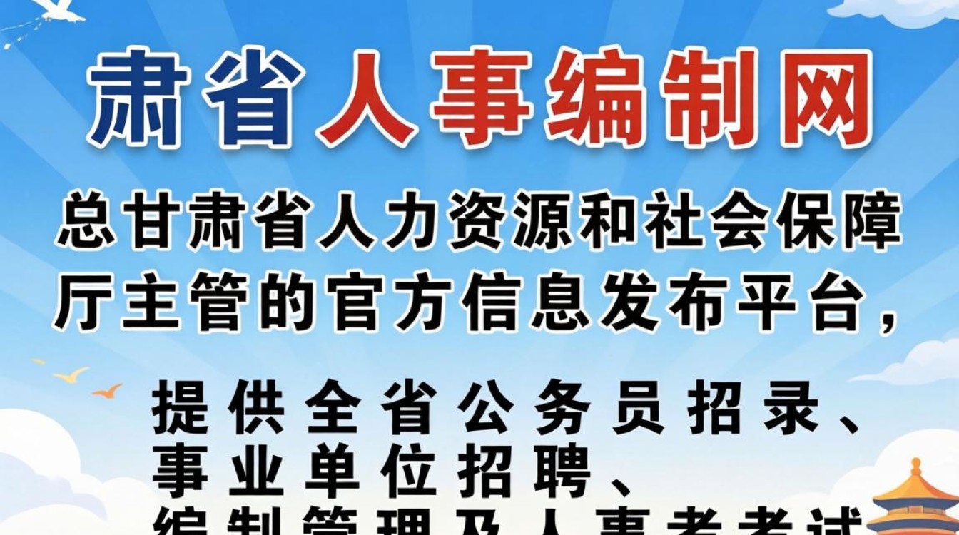 甘肃省人事编制网官网入口，甘肃省事业单位招聘公告查询-图2