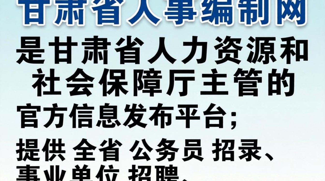 甘肃省人事编制网官网入口，甘肃省事业单位招聘公告查询-图3