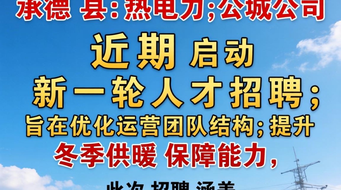 承德县热力招聘吗?承德县热力公司最新招聘信息-图2 承德县热力招聘吗?承德县热力公司最新招聘信息-图2