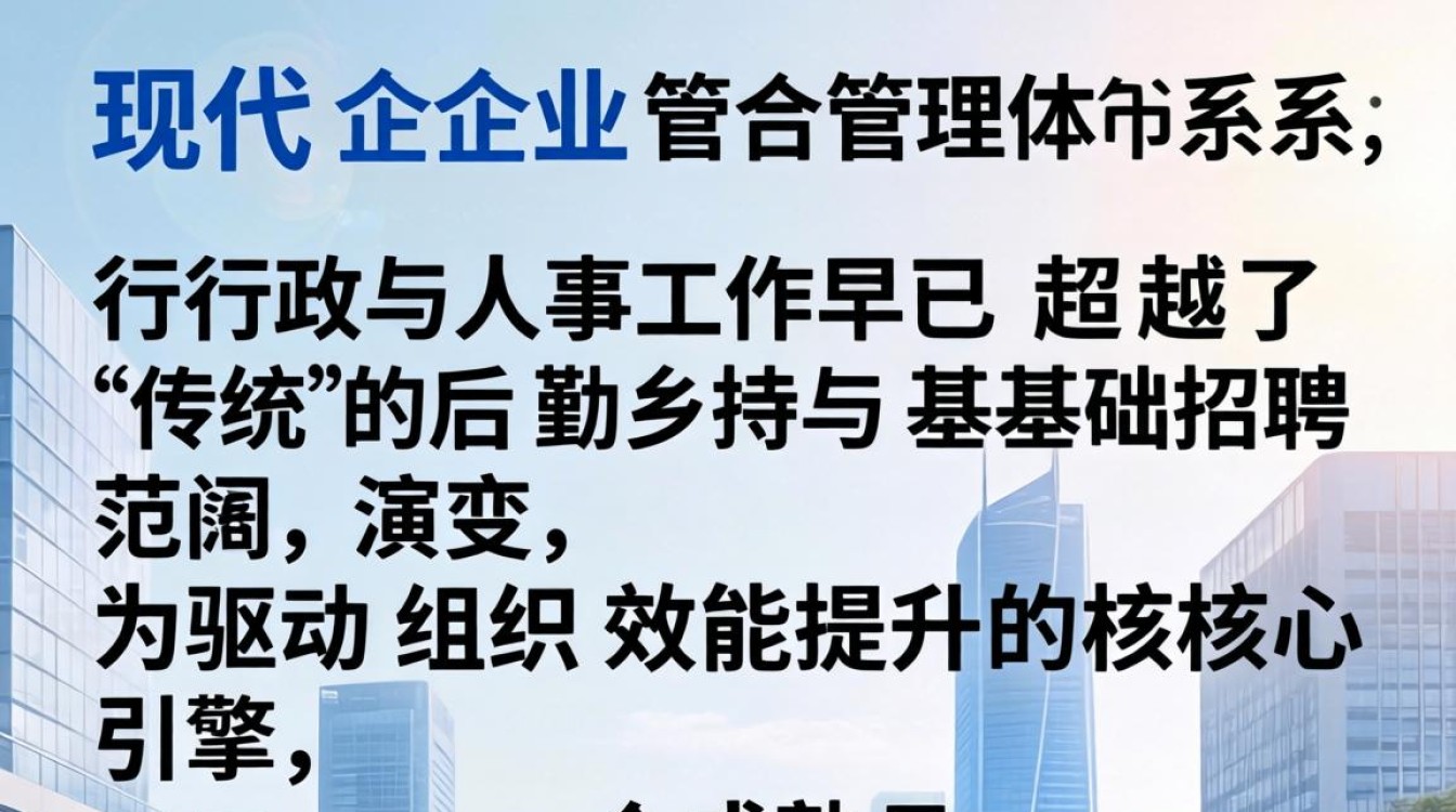 行政人事六大板块是什么?行政人事六大板块具体包括哪些-图2 行政人事六大板块是什么?行政人事六大板块具体包括哪些-图2