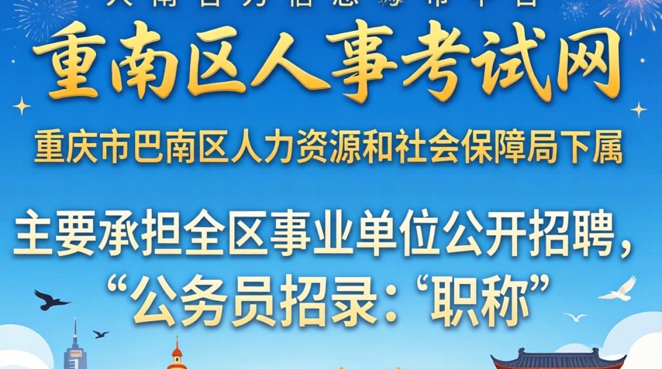 巴南区人事考试网官网入口，重庆巴南人事考试网成绩查询-图2