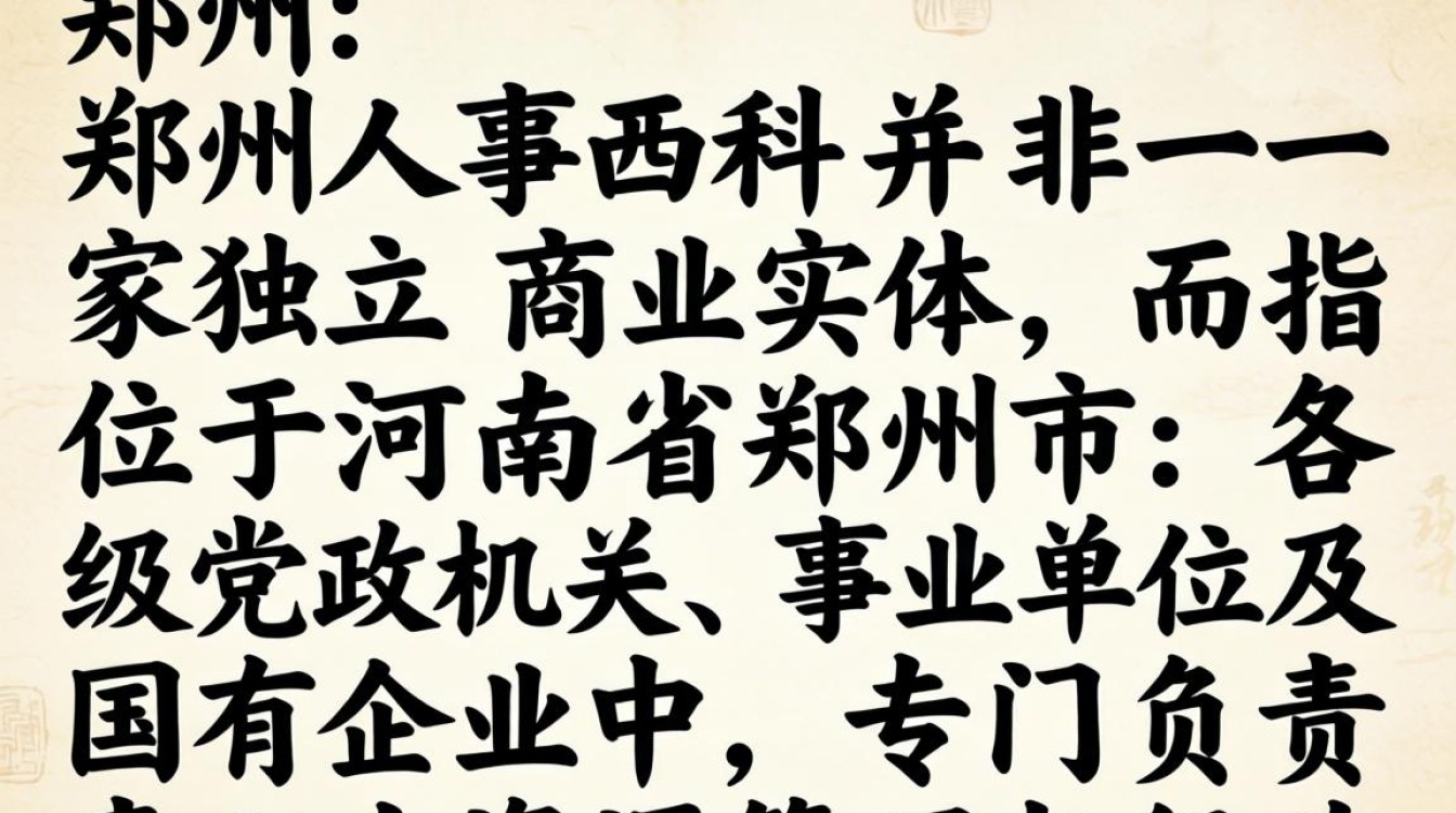 郑州人事科是干嘛的，郑州人事科-图2