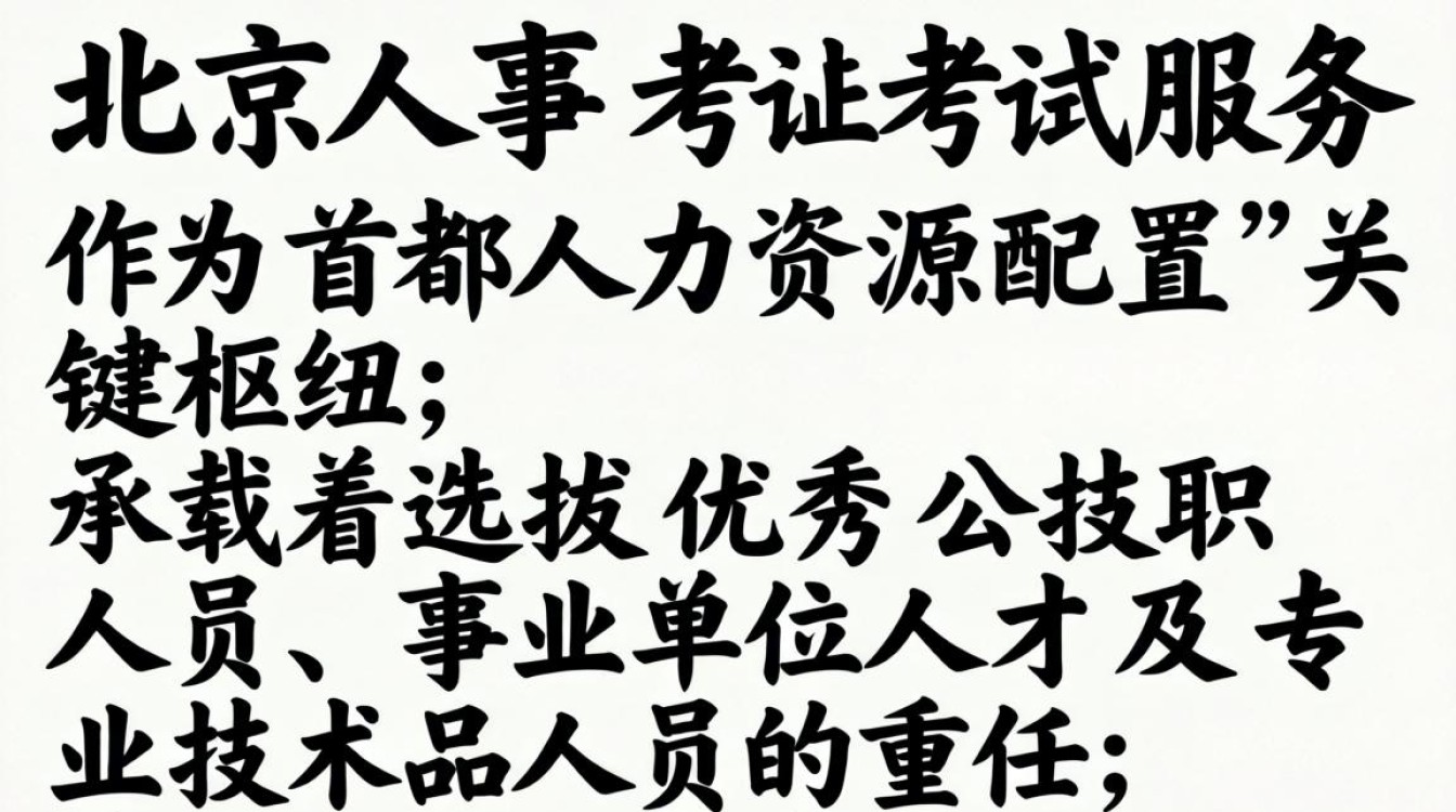 北京人事考试服务在哪里报名，北京人事考试网官网入口-图3