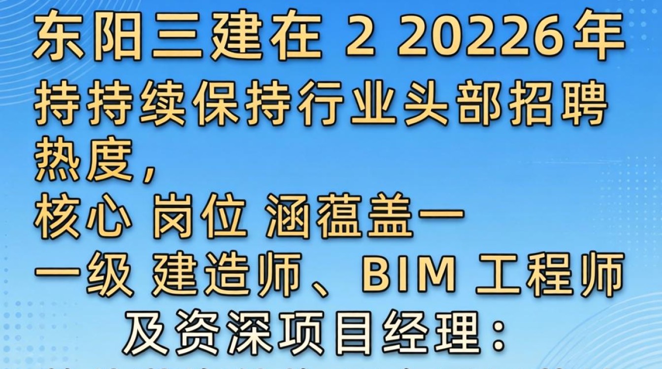 东阳三建招聘吗，东阳三建最新招聘信息-图3