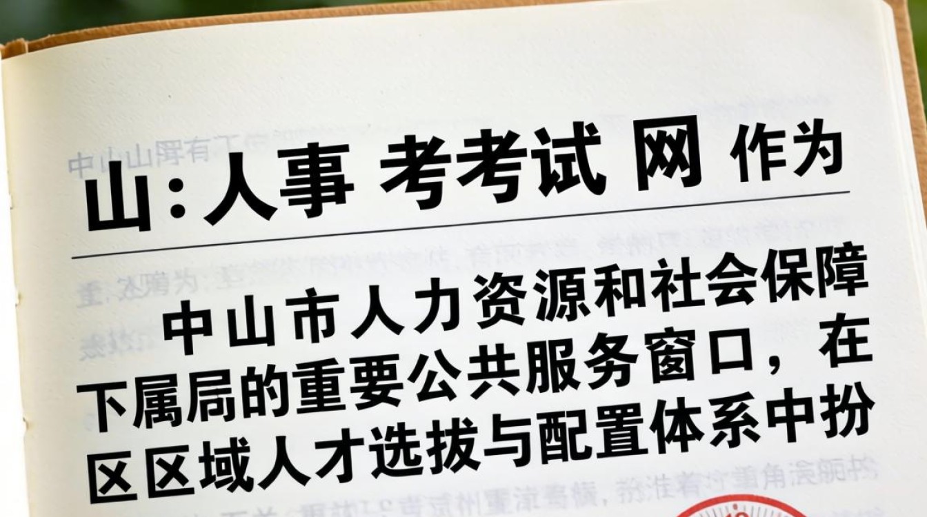 中山人事考试网官网入口，中山人事考试网-图3