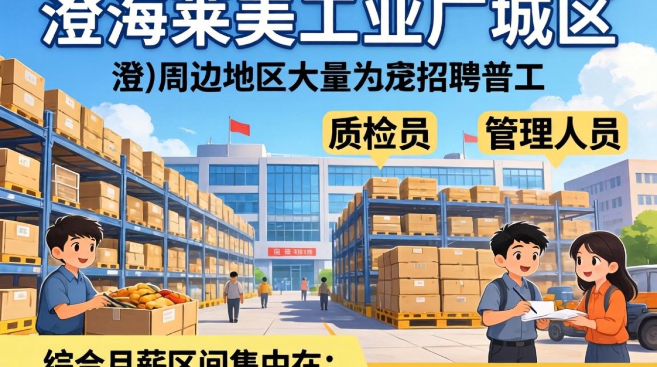 澄海莱美工业区招聘，澄海莱美工业区最新招聘信息-图1