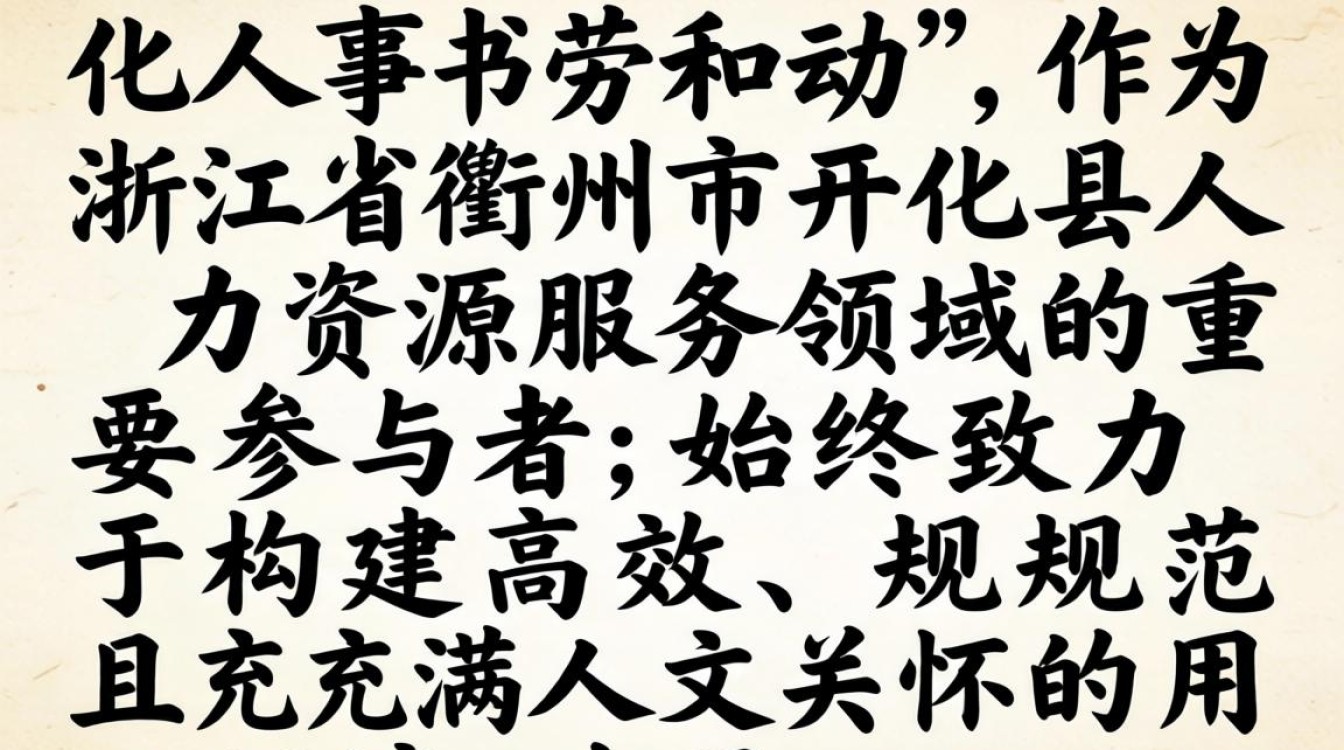 开化人事劳动政策,开化招聘社保最新规定-图1 开化人事劳动政策,开化招聘社保最新规定-图1