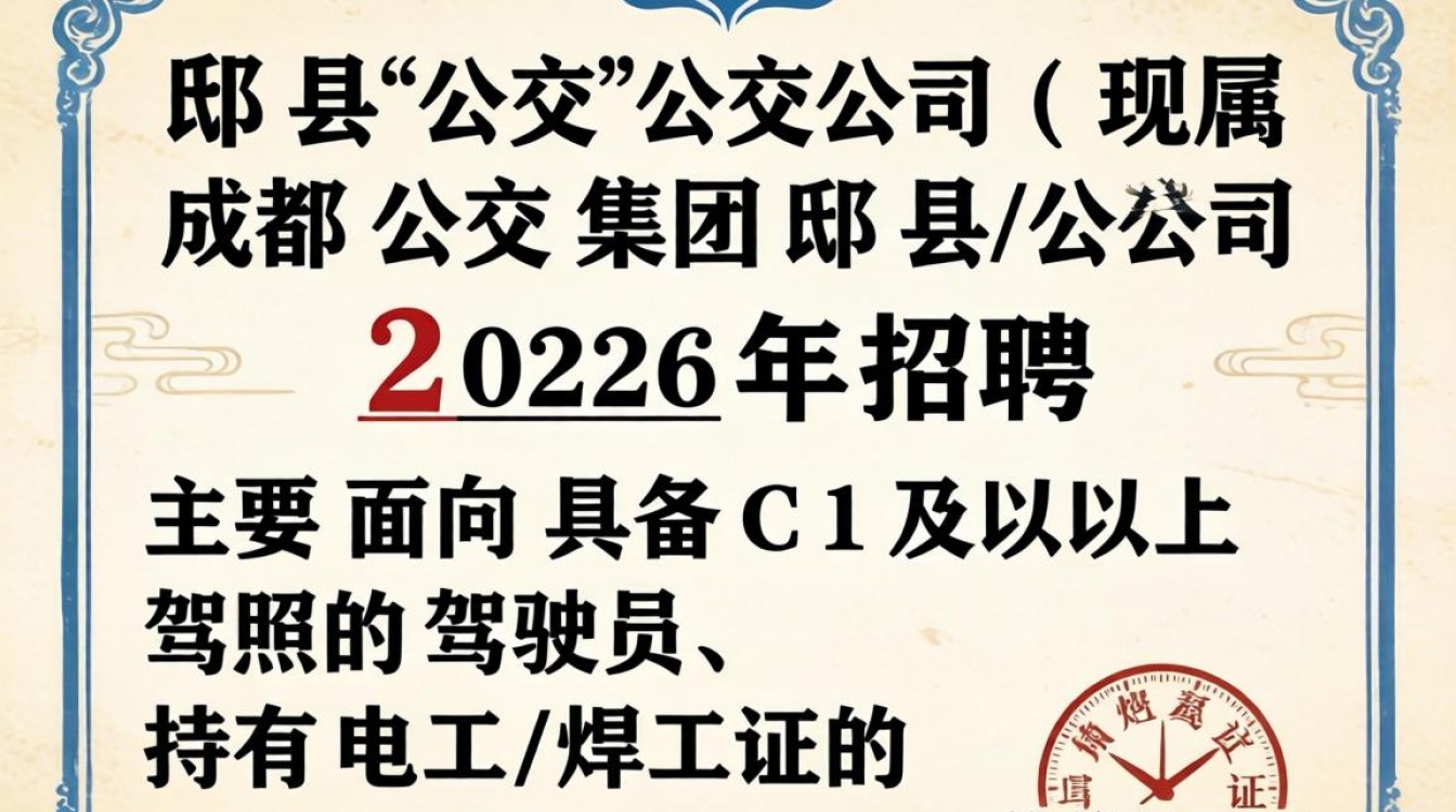 郫县公交公司招聘吗?郫县公交公司招聘最新条件-图1 郫县公交公司招聘吗?郫县公交公司招聘最新条件-图1