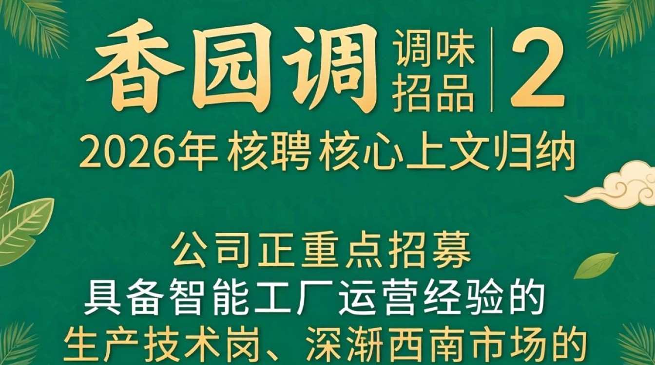 清香园调味品招聘,清香园调味品招聘条件及薪资待遇-图2 清香园调味品招聘,清香园调味品招聘条件及薪资待遇-图2
