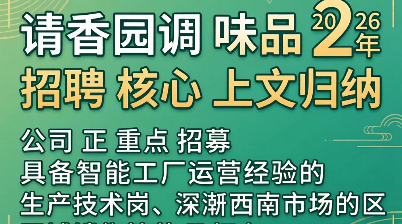 清香园调味品招聘,清香园调味品招聘条件及薪资待遇-图3 清香园调味品招聘,清香园调味品招聘条件及薪资待遇-图3