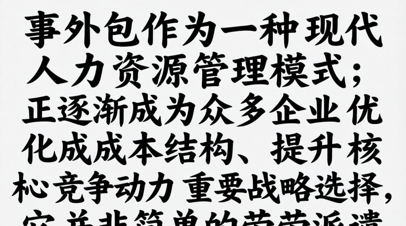 什么是人事外包,企业选择人事外包的好处有哪些-图1 什么是人事外包,企业选择人事外包的好处有哪些-图1