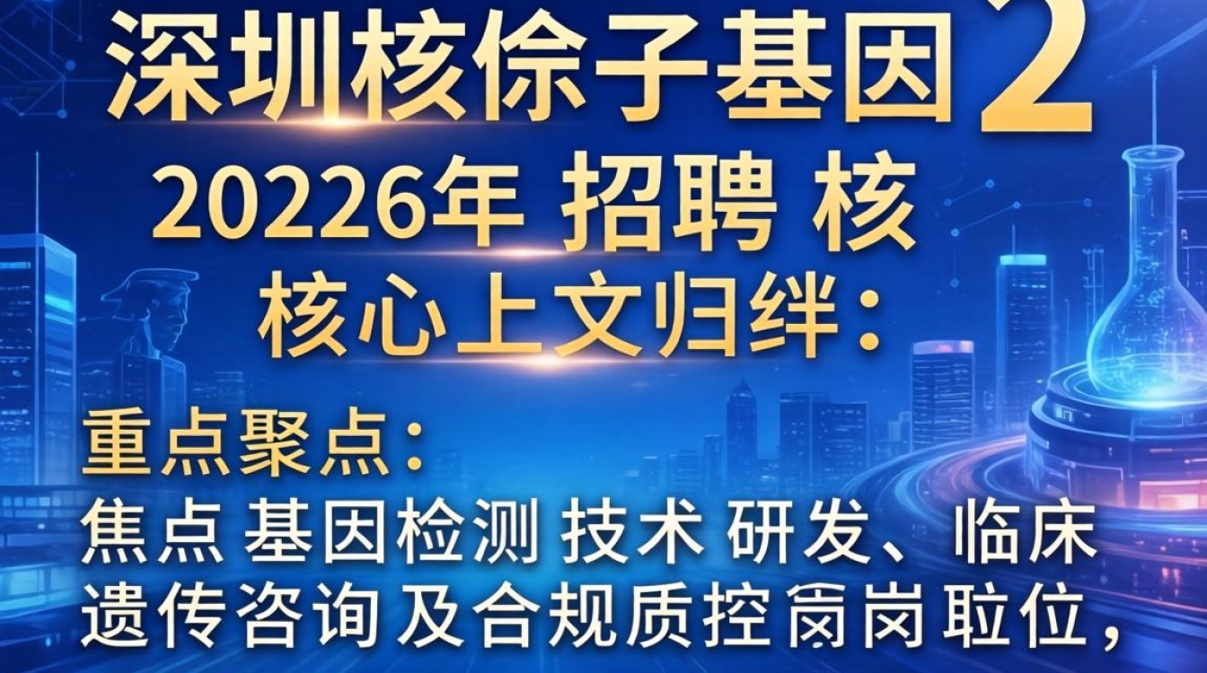 深圳核子基因招聘-图3 深圳核子基因招聘-图3