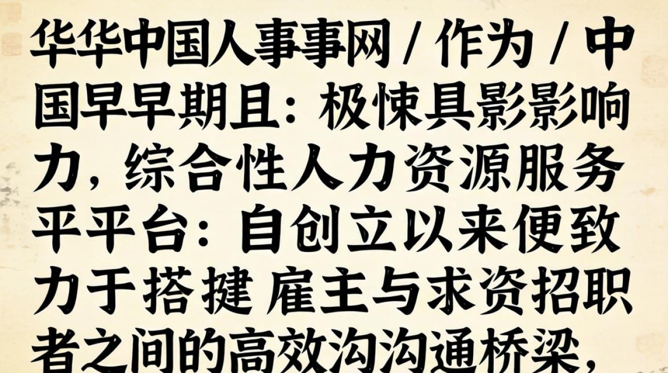 中华人事网官网入口,中华人事网是做什么的-图2 中华人事网官网入口,中华人事网是做什么的-图2