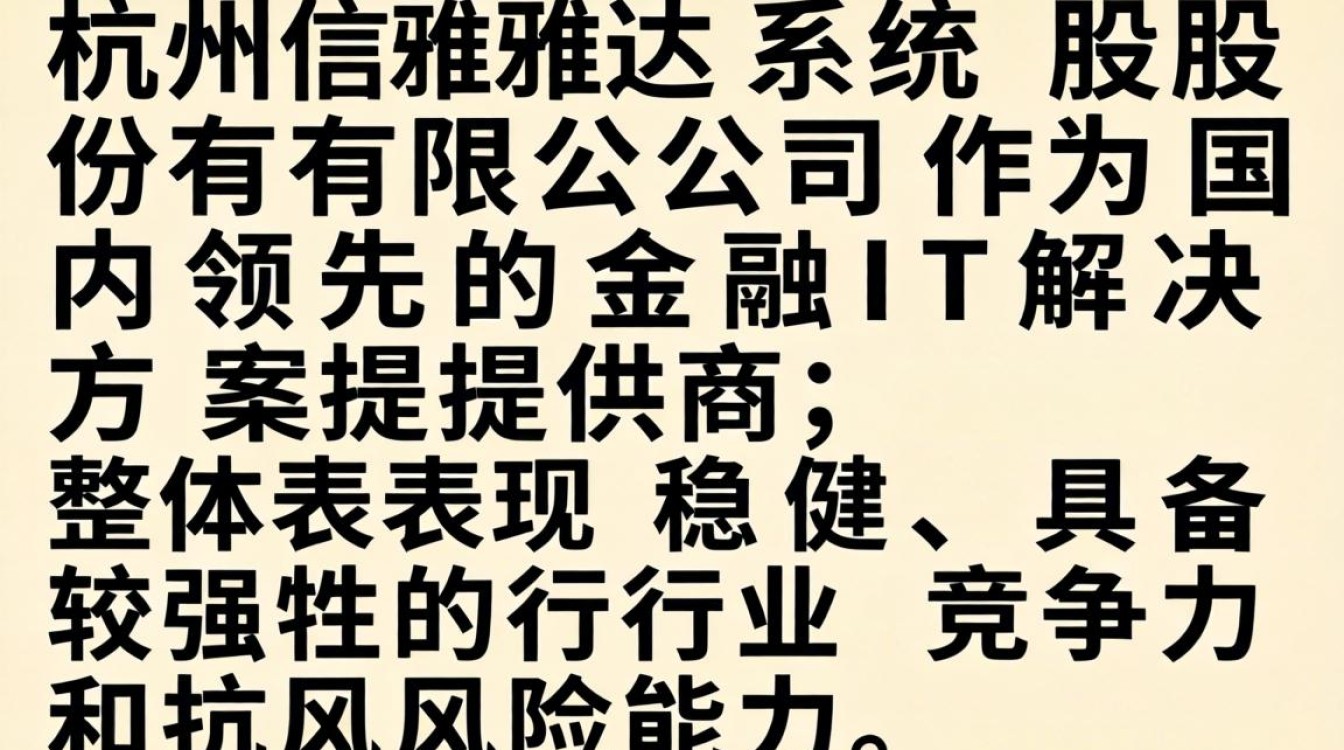 杭州信雅达公司怎么样，杭州信雅达股份有限公司评价-图2