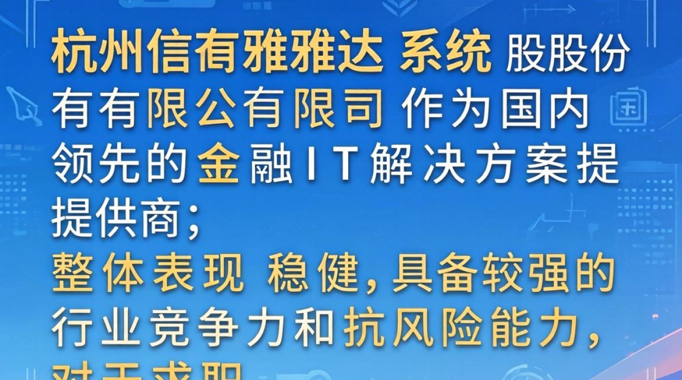 杭州信雅达公司怎么样，杭州信雅达股份有限公司评价-图1