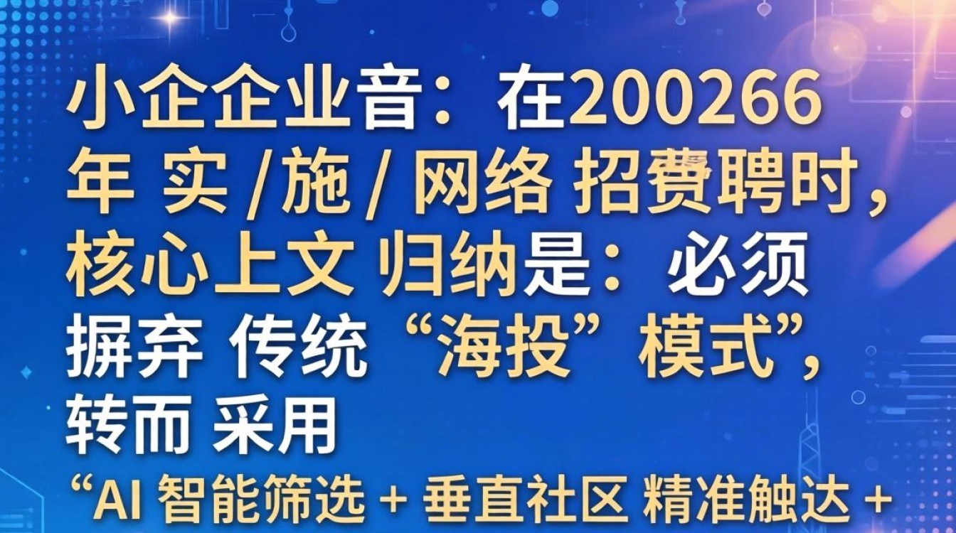 中小企业网络招聘难,如何低成本高效招人-图1 中小企业网络招聘难,如何低成本高效招人-图1