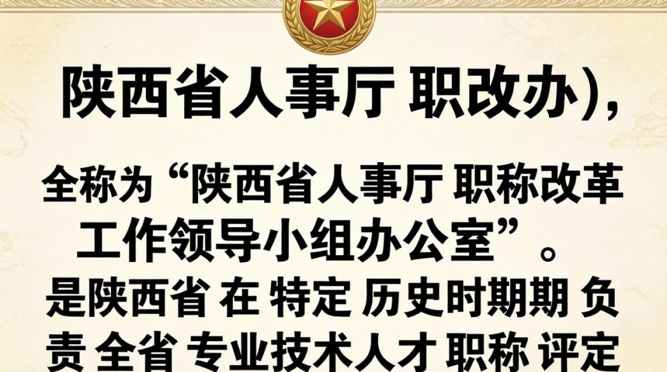陕西省人事厅职改办,陕西省职称评审政策及流程详解-图1 陕西省人事厅职改办,陕西省职称评审政策及流程详解-图1
