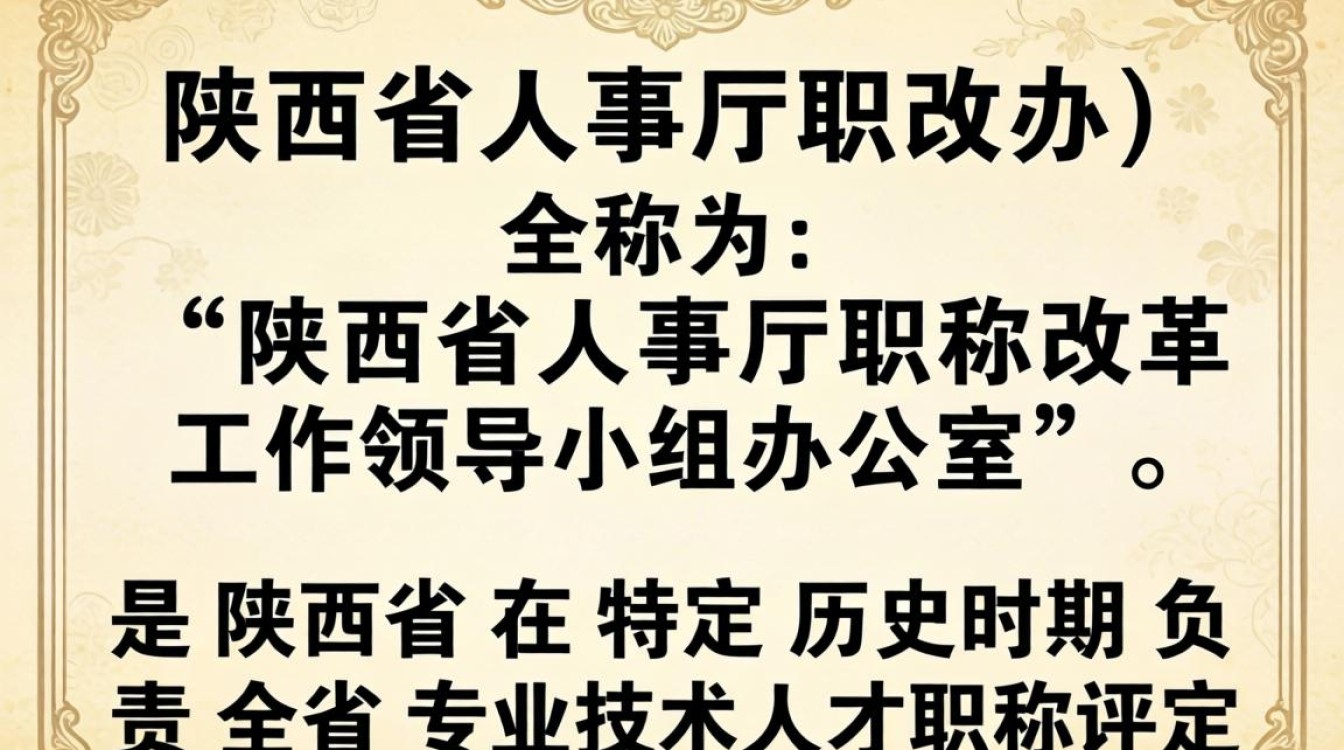 陕西省人事厅职改办,陕西省职称评审政策及流程详解-图3 陕西省人事厅职改办,陕西省职称评审政策及流程详解-图3