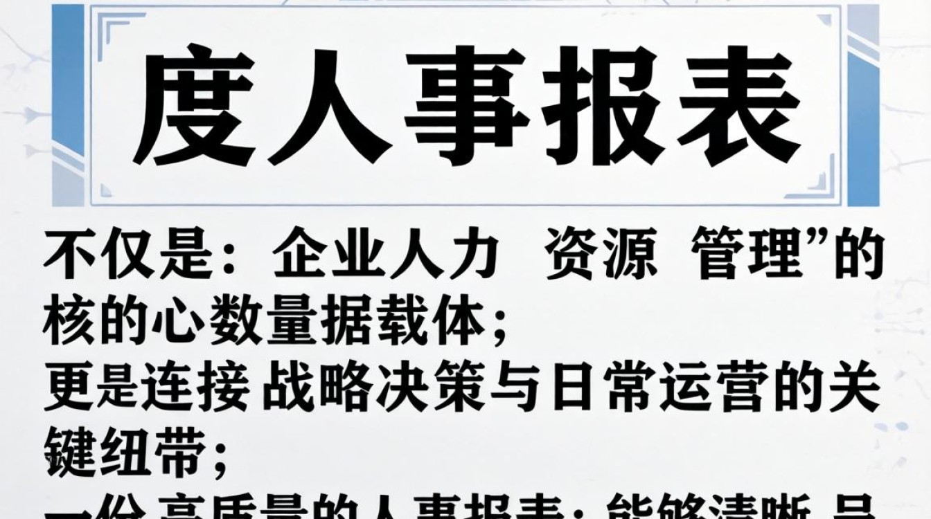 月度人事报表怎么做？月度人事报表模板-图1
