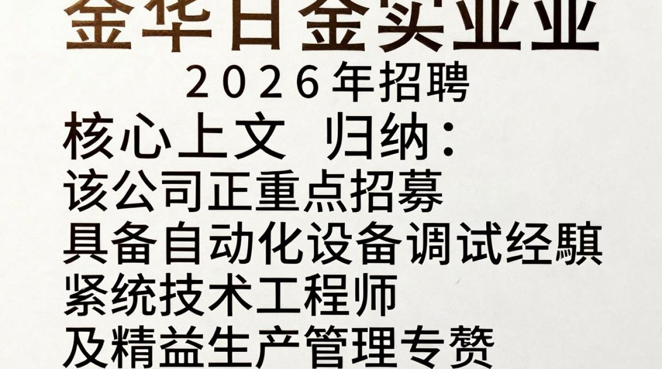 金华日金实业招聘是真的吗,金华日金实业招聘-图3 金华日金实业招聘是真的吗,金华日金实业招聘-图3
