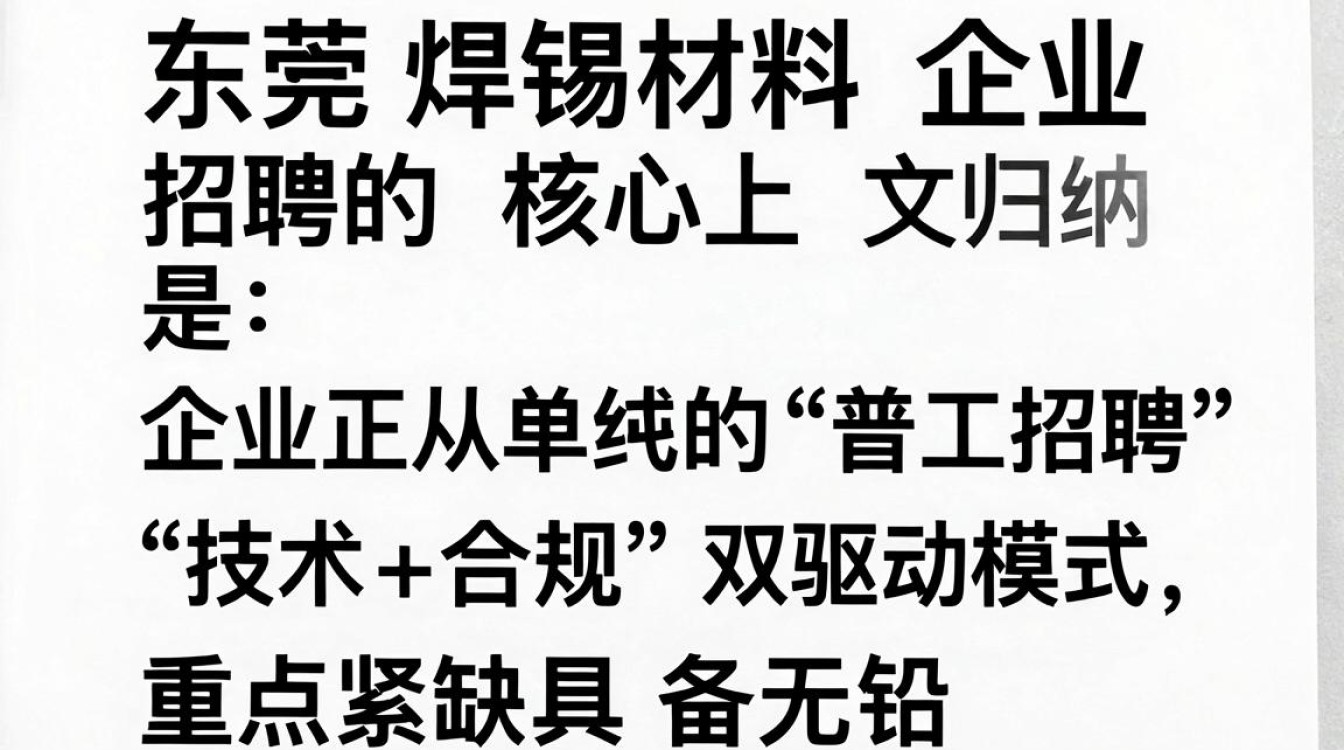 东莞焊锡材料企业招聘?东莞焊锡工最新招聘信息-图1 东莞焊锡材料企业招聘?东莞焊锡工最新招聘信息-图1