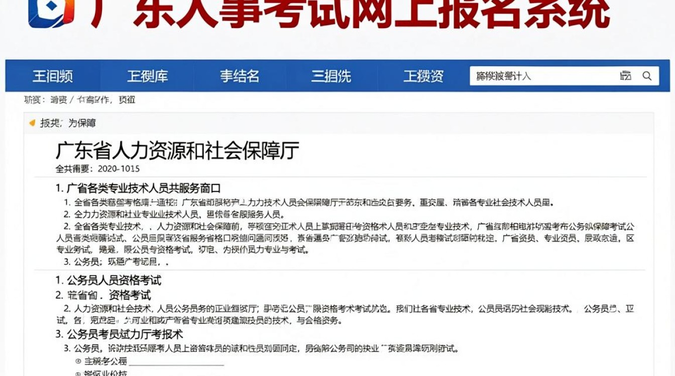 广东人事考试网上报名入口在哪里，广东人事考试网-图2