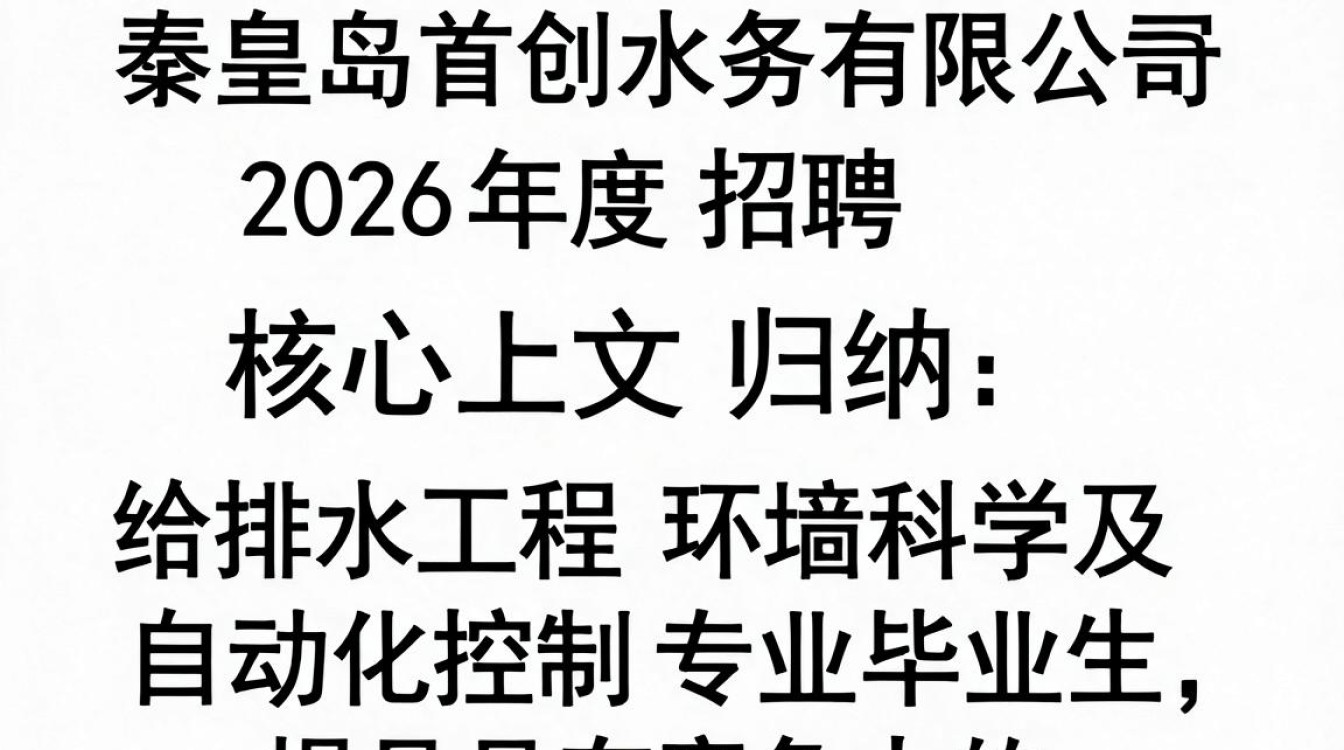 秦皇岛首创水务公司招聘是真的吗,秦皇岛首创水务公司招聘-图1 秦皇岛首创水务公司招聘是真的吗,秦皇岛首创水务公司招聘-图1