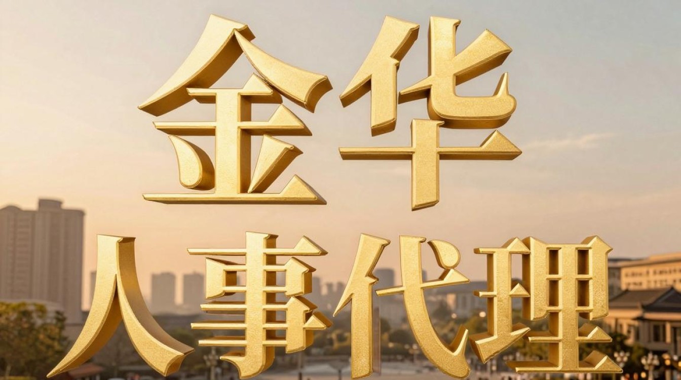 金华人事代理怎么办理？金华人事代理费用及流程详解-图1