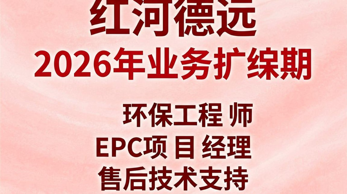 红河德远环保招聘地址