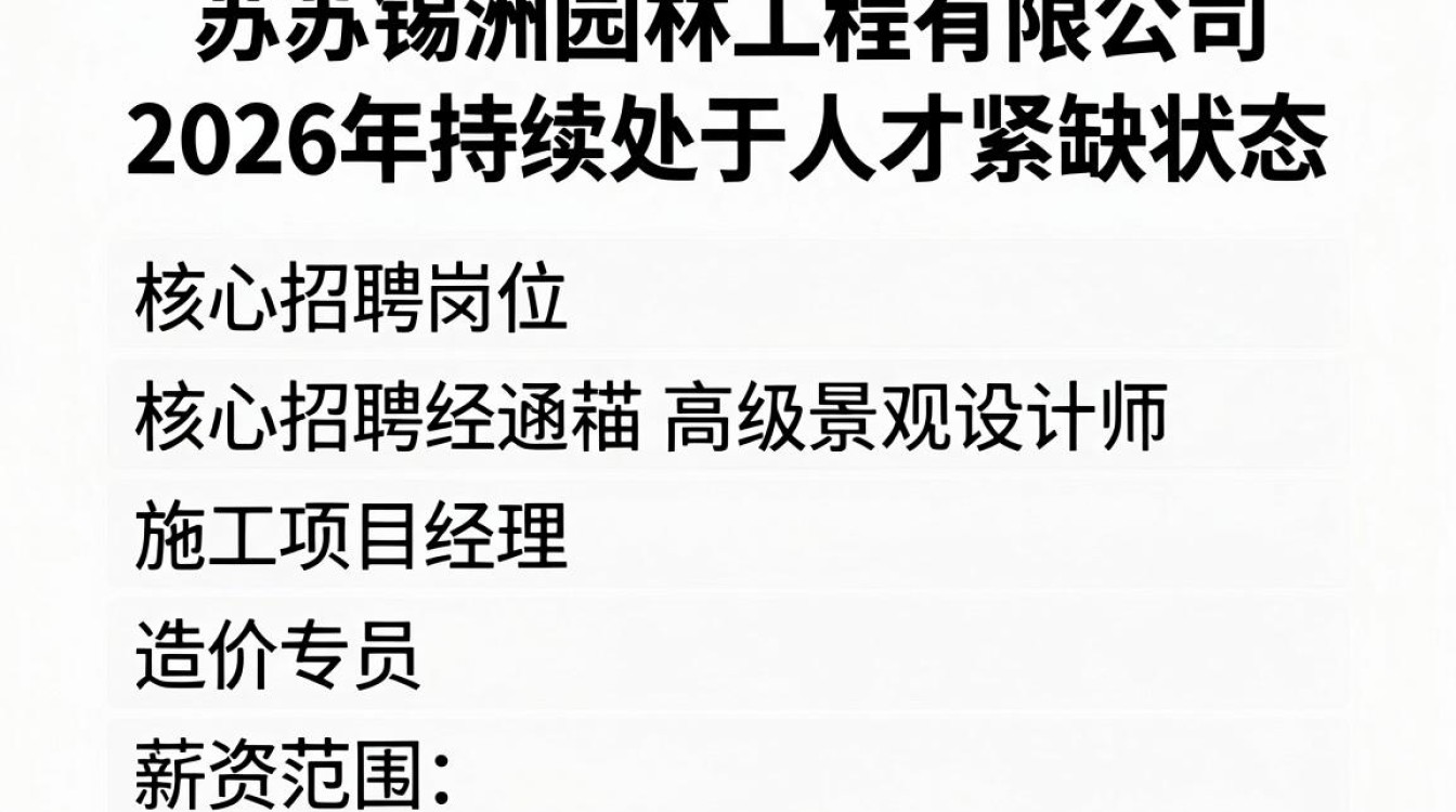 江苏锡洲园林招聘,江苏锡洲园林招聘待遇怎么样-图3 江苏锡洲园林招聘,江苏锡洲园林招聘待遇怎么样-图3