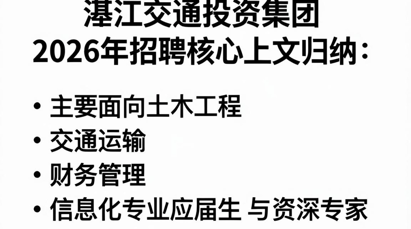 湛江交通投资集团招聘,湛江交通投资集团招聘条件及流程-图3 湛江交通投资集团招聘,湛江交通投资集团招聘条件及流程-图3