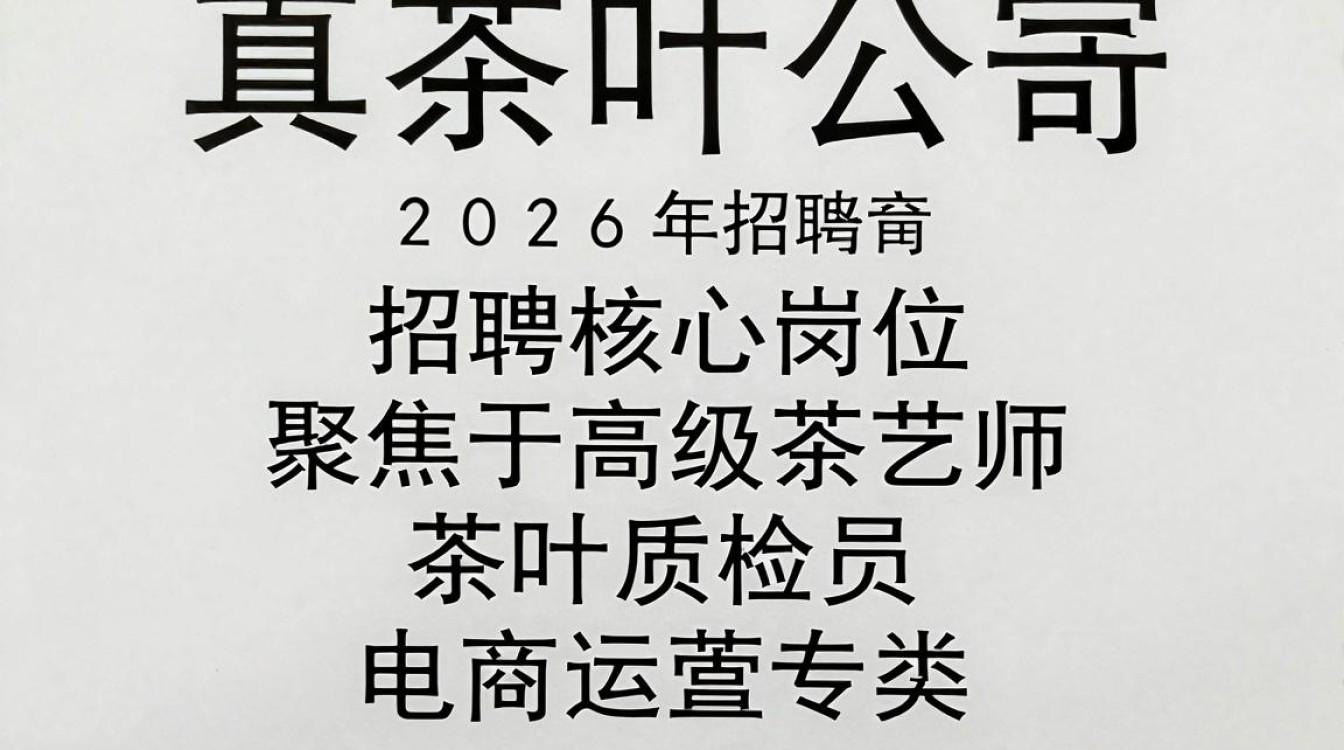 道真茶叶公司招聘,道真茶叶公司招聘条件及待遇-图1 道真茶叶公司招聘,道真茶叶公司招聘条件及待遇-图1