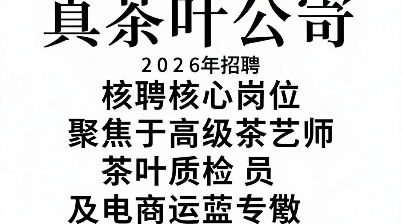 道真茶叶公司招聘,道真茶叶公司招聘条件及待遇-图2 道真茶叶公司招聘,道真茶叶公司招聘条件及待遇-图2