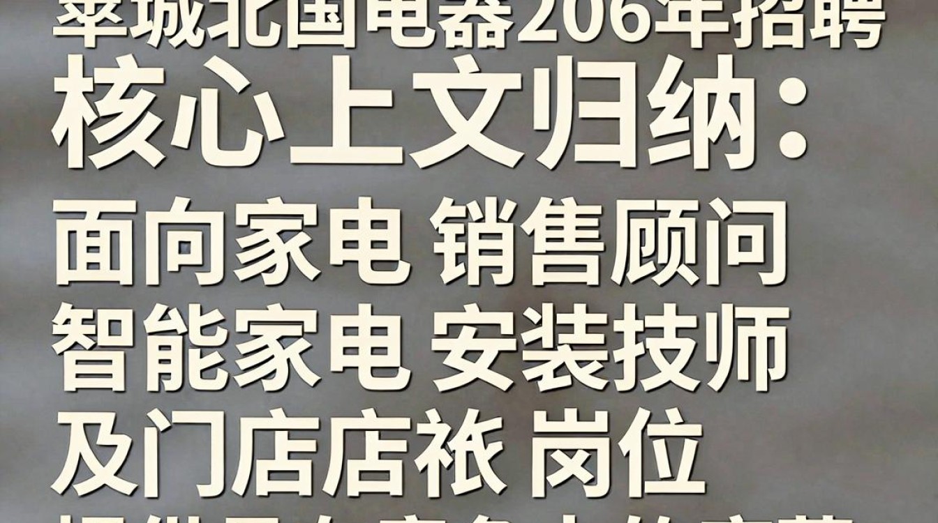 藁城北国电器招聘,藁城北国电器最新招聘岗位有哪些-图1 藁城北国电器招聘,藁城北国电器最新招聘岗位有哪些-图1