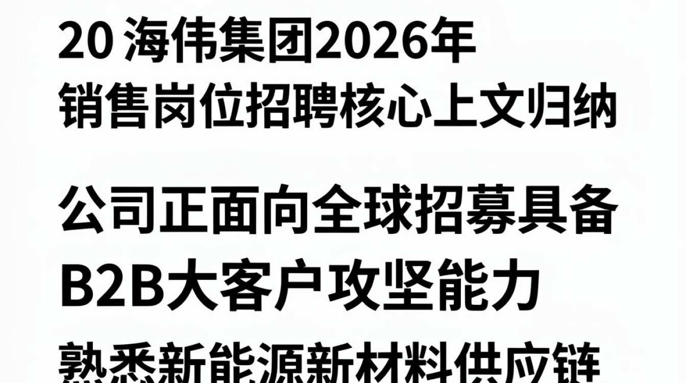 海伟集团销售招聘信息,海伟集团销售招聘待遇怎么样-图3 海伟集团销售招聘信息,海伟集团销售招聘待遇怎么样-图3