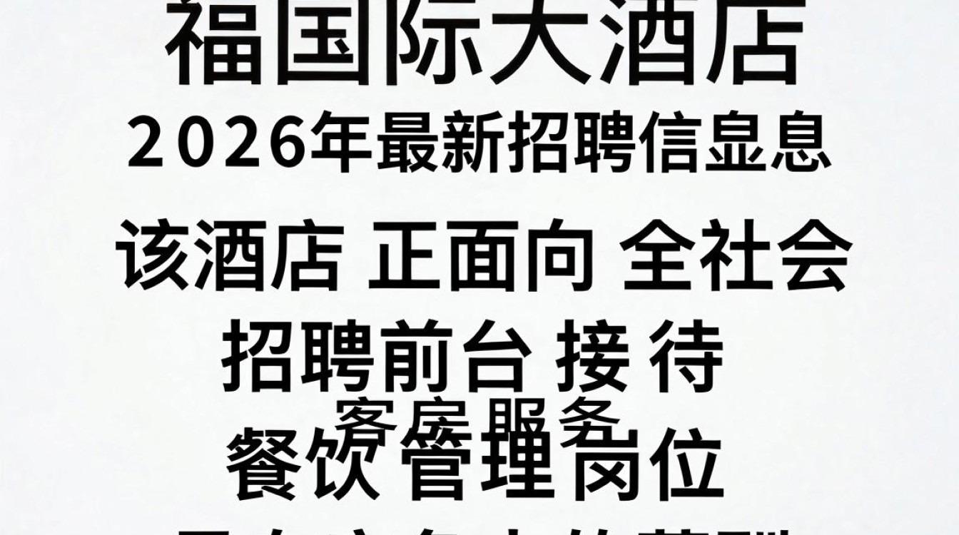 金福国际大酒店招聘信息,金福国际大酒店最新招聘-图1 金福国际大酒店招聘信息,金福国际大酒店最新招聘-图1