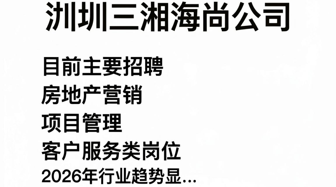 深圳三湘海尚公司招聘是真的吗,深圳三湘海尚公司招聘-图1 深圳三湘海尚公司招聘是真的吗,深圳三湘海尚公司招聘-图1