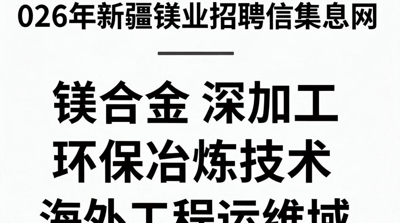 新疆镁业招聘信息网,新疆镁业最新招聘信息-图1 新疆镁业招聘信息网,新疆镁业最新招聘信息-图1