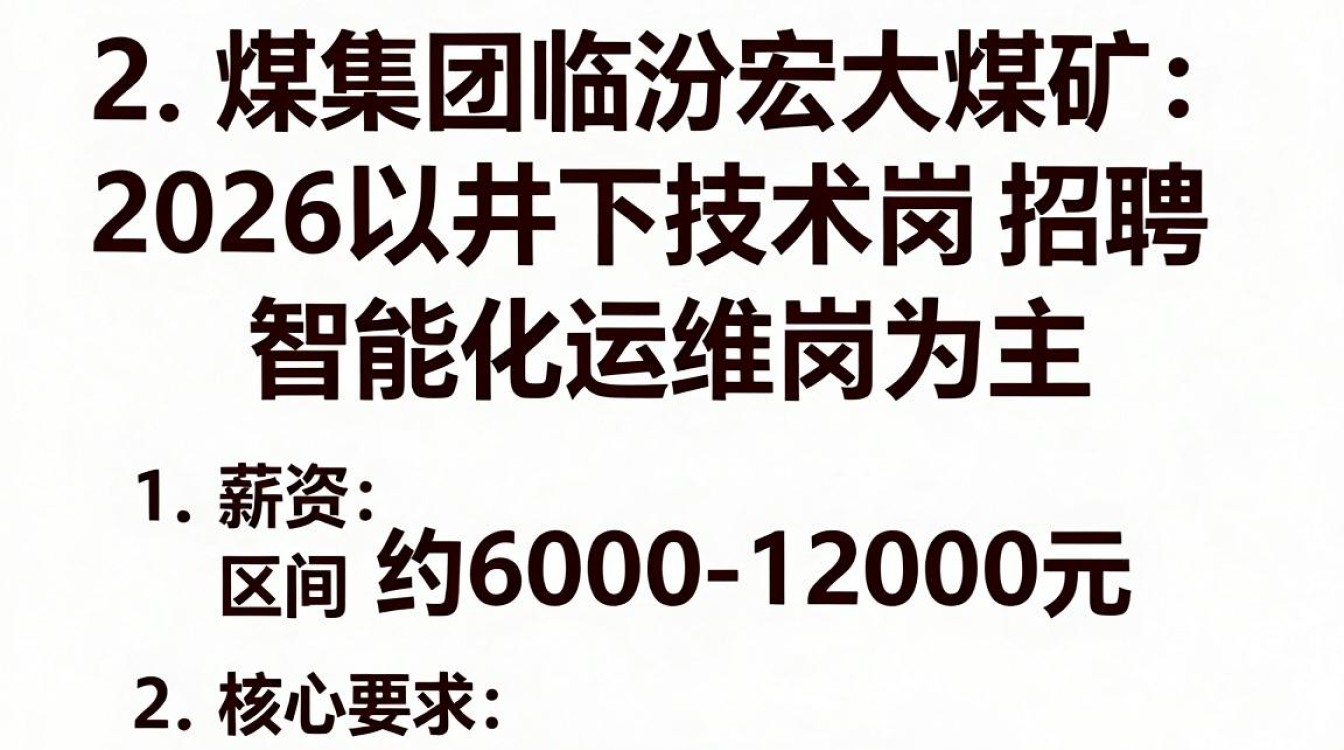 同煤集团临汾宏大招聘是真的吗,同煤集团临汾宏大最新招聘信息-图1 同煤集团临汾宏大招聘是真的吗,同煤集团临汾宏大最新招聘信息-图1