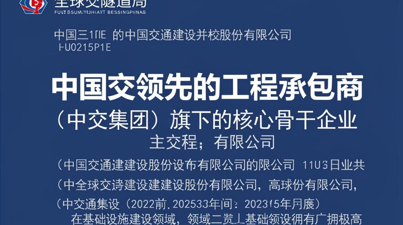 中交隧道局怎么样,中交隧道局是国企吗-图1 中交隧道局怎么样,中交隧道局是国企吗-图1