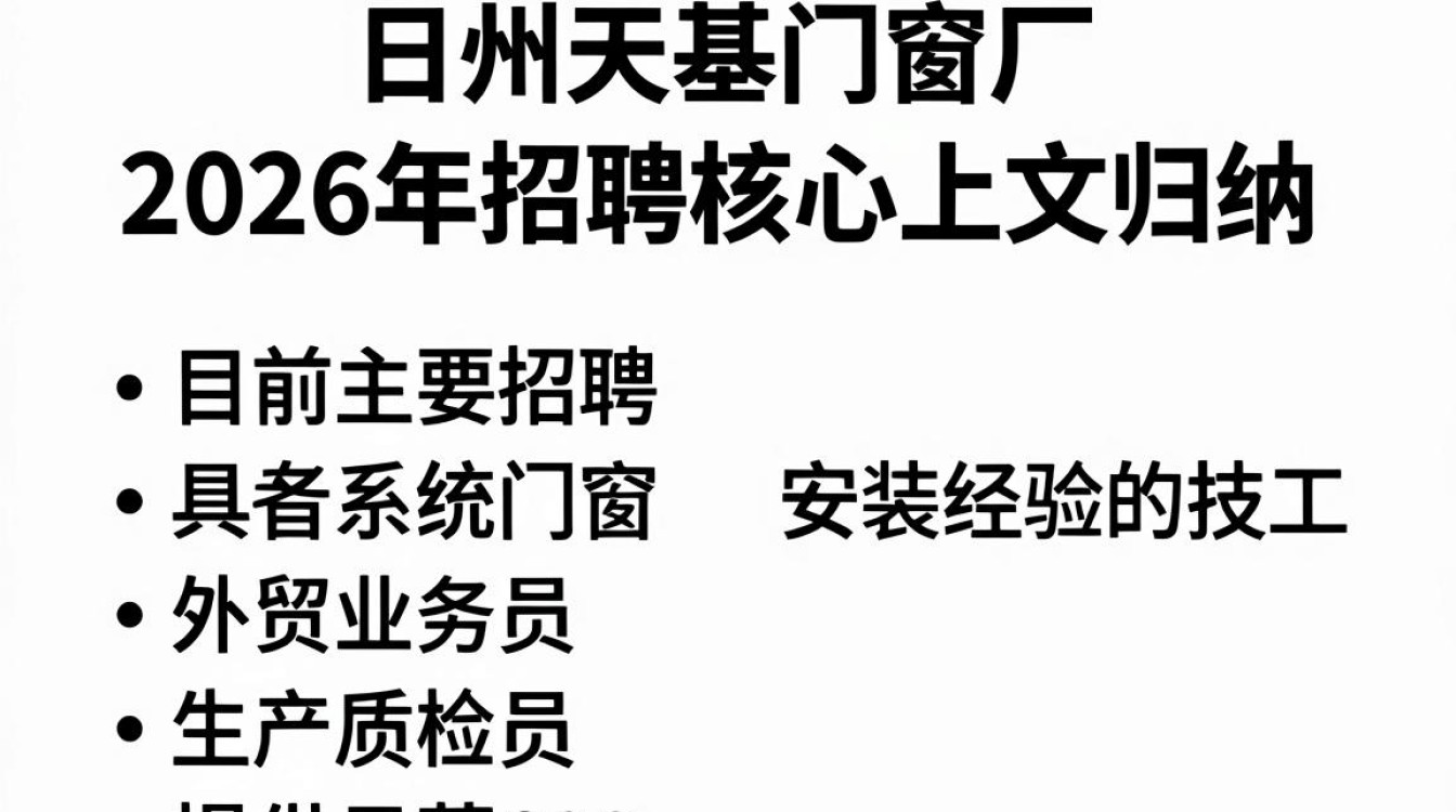 泰州天基门窗厂招聘是真的吗,门窗厂招聘信息-图3 泰州天基门窗厂招聘是真的吗,门窗厂招聘信息-图3