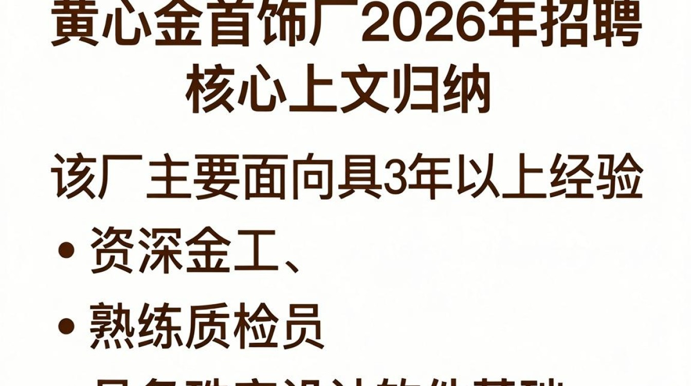 同心黄金首饰厂招聘是真的吗?黄金首饰厂最新招聘信息-图3 同心黄金首饰厂招聘是真的吗?黄金首饰厂最新招聘信息-图3