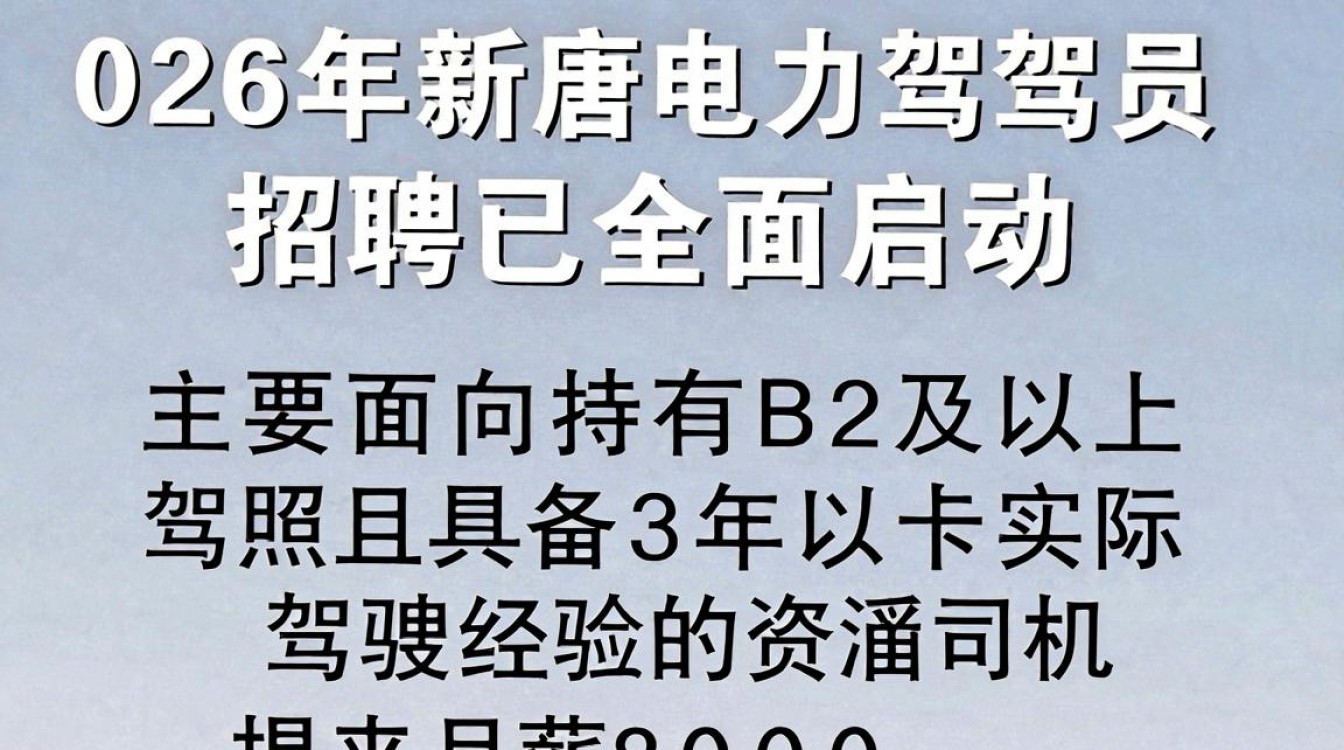 新唐电力驾驶员招聘是真的吗,新唐电力招聘-图2 新唐电力驾驶员招聘是真的吗,新唐电力招聘-图2