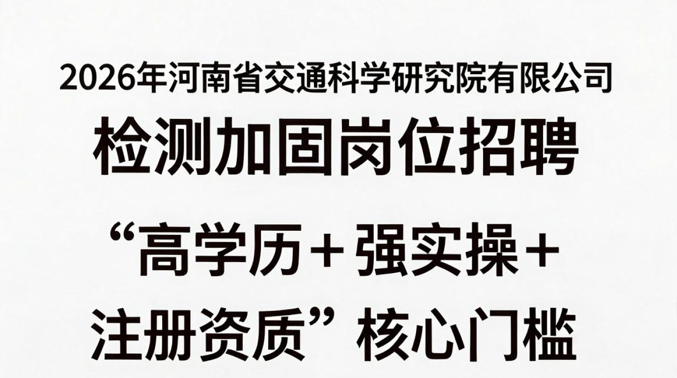 河南省交院检测加固招聘,河南省交院检测加固招聘待遇怎么样-图1 河南省交院检测加固招聘,河南省交院检测加固招聘待遇怎么样-图1