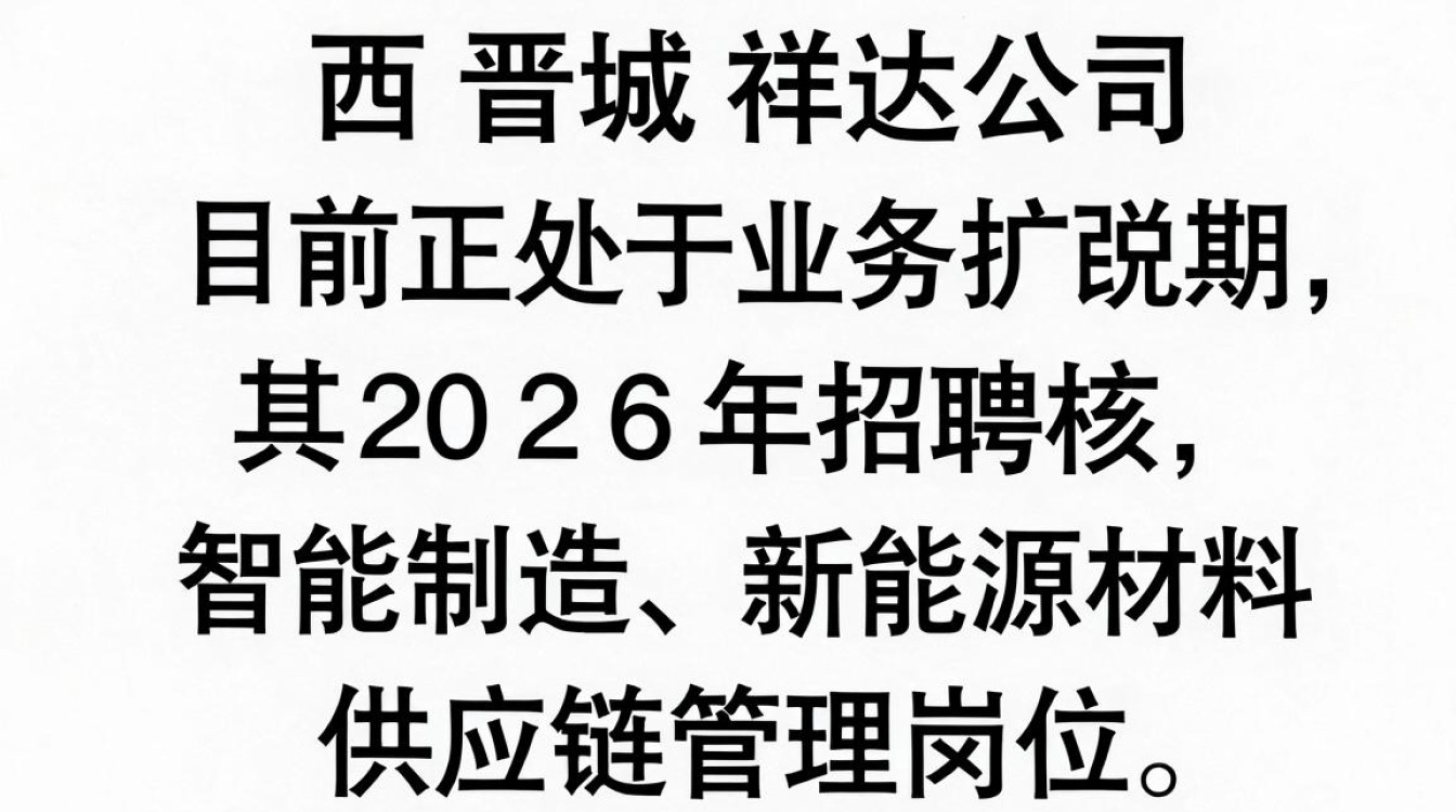 山西晋城祥达公司招聘吗,山西晋城祥达公司最新招聘-图1 山西晋城祥达公司招聘吗,山西晋城祥达公司最新招聘-图1