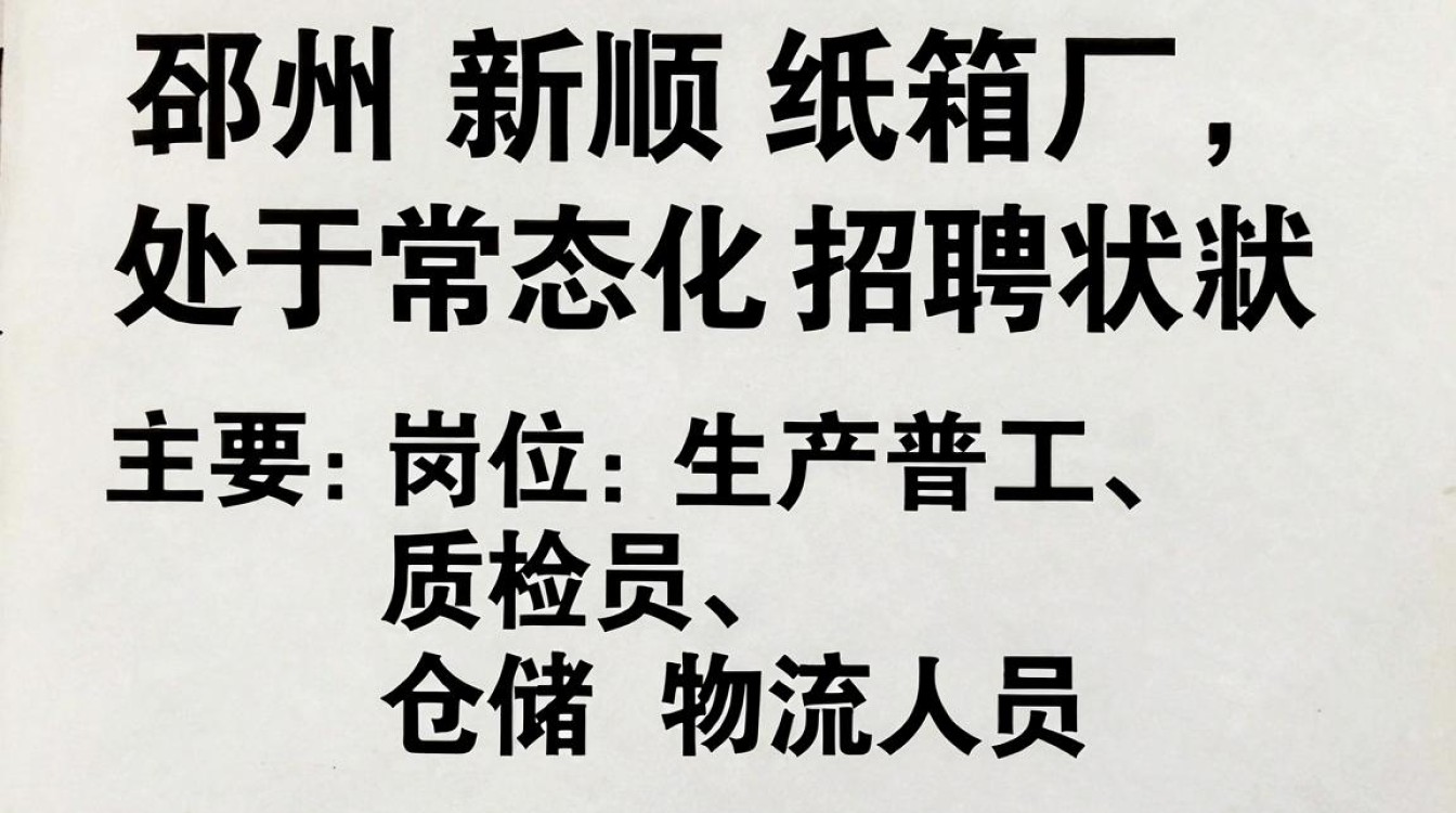 邳州新顺纸箱厂招聘吗,邳州纸箱厂最新招聘-图3 邳州新顺纸箱厂招聘吗,邳州纸箱厂最新招聘-图3