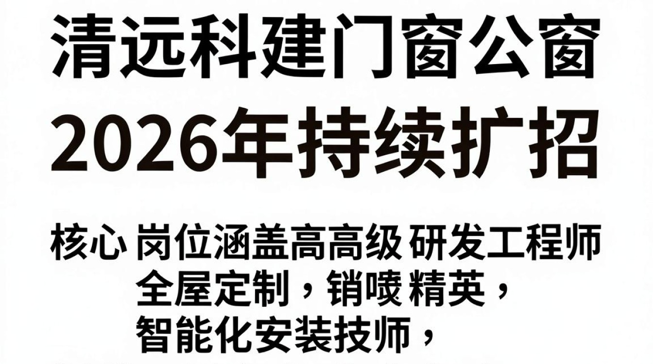 清远科建门窗公司招聘,门窗厂普工工资多少钱-图2 清远科建门窗公司招聘,门窗厂普工工资多少钱-图2