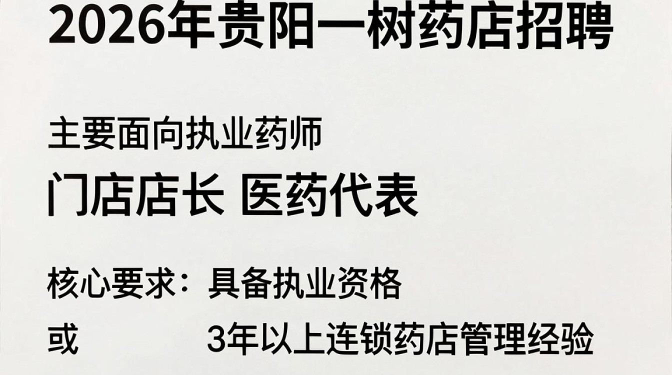贵阳一树药店招聘信息,贵阳一树药店招聘药师待遇怎么样-图2 贵阳一树药店招聘信息,贵阳一树药店招聘药师待遇怎么样-图2