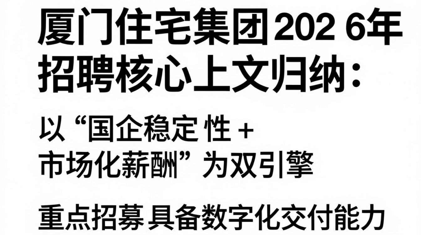 厦门住宅集团招聘,厦门住宅集团最新招聘条件及薪资待遇-图2 厦门住宅集团招聘,厦门住宅集团最新招聘条件及薪资待遇-图2